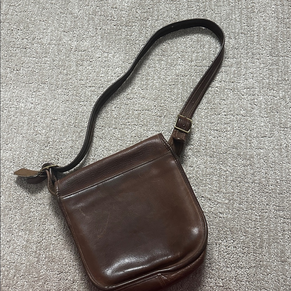 Coach Vintage Bonnie Cashin Baby Courier 1970s made in NYC Color Mocha - Picture 5 of 6